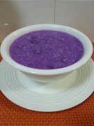 紫山药粥
