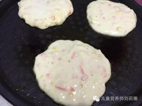 鸡蛋山药玉米饼