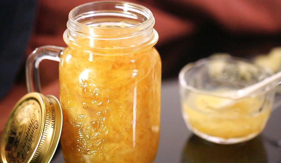 蜂蜜柚子茶的做法_教你做出低热量的蜂蜜柚子茶
