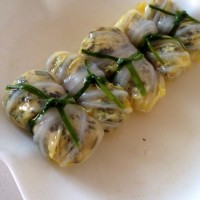 宝宝食谱：香菇木耳山药娃娃菜卷～的做法图解7
