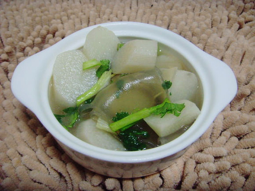 山药炖粉皮的做法