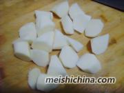山药炖粉皮的做法第1步